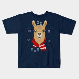 Merry Llama Kids T-Shirt